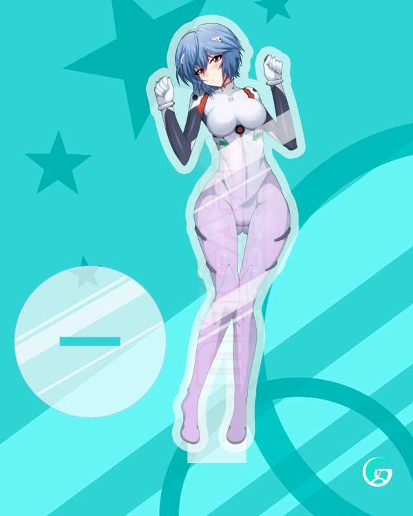 Rei Ayanami EVANGELION Acrylic Stand Mitgard-Knight